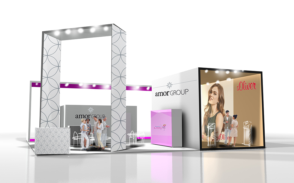 amor group messestand