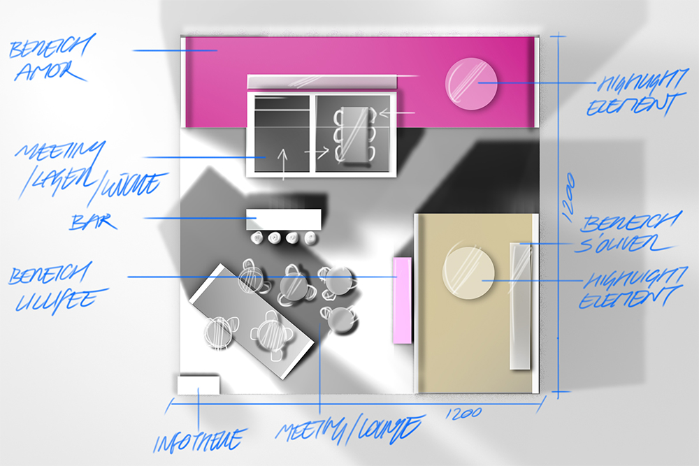 amor group messestand
