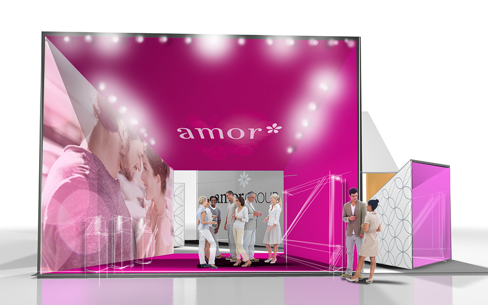 amor group messestand