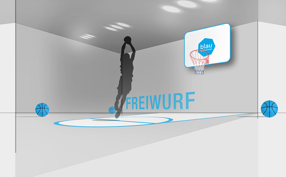 blau mobilfunk innenausbau